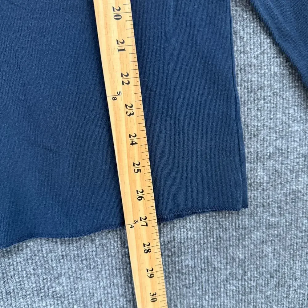 Vintage 90s Tommy Hilfiger Tommy Jeans Henley Shirt Mens L Navy Made In USA